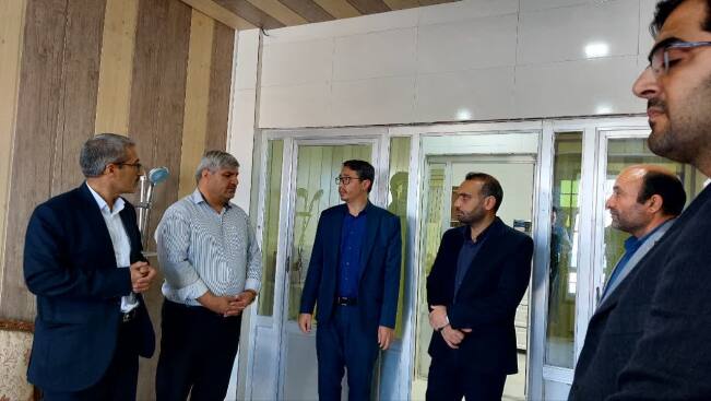 بازدید دادستان و رئیس دادگستری شهرستان گناباد