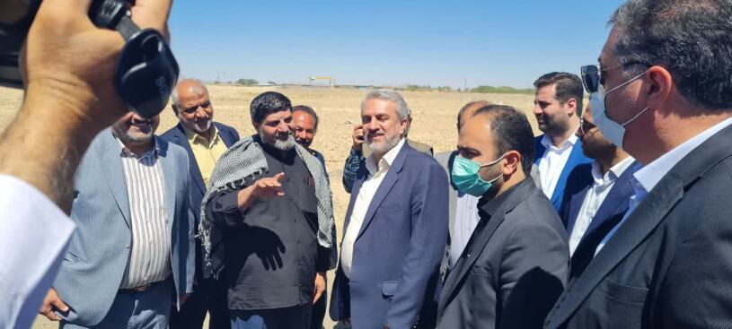 بازدید وزیر صنعت و معدن 