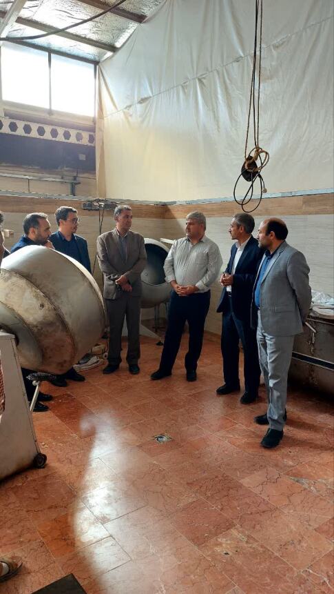 بازدید رئیس اداره صنعت و معدن شهرستان گناباد